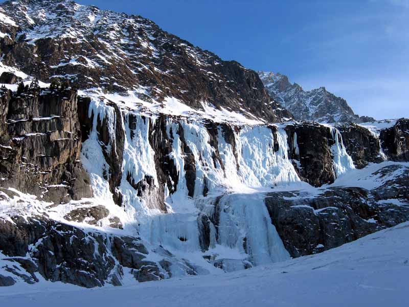 10 Argenti�re glacier - rive droite